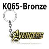 Avengers Words Letters Logo Keychain