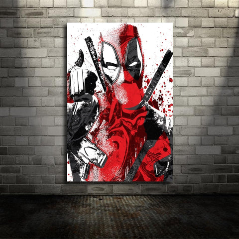 Deadpool Canvas Poster