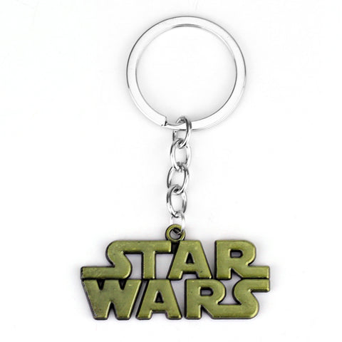 Star Wars Letters Logo Keychain